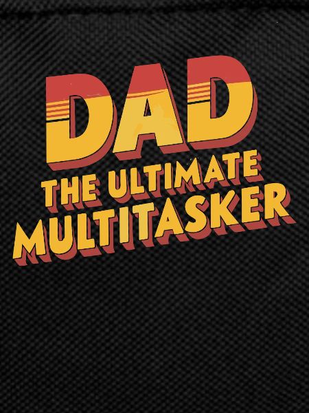 Dad The Ultimate Multitasker Retro