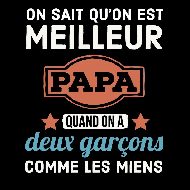 Père de deux garçons