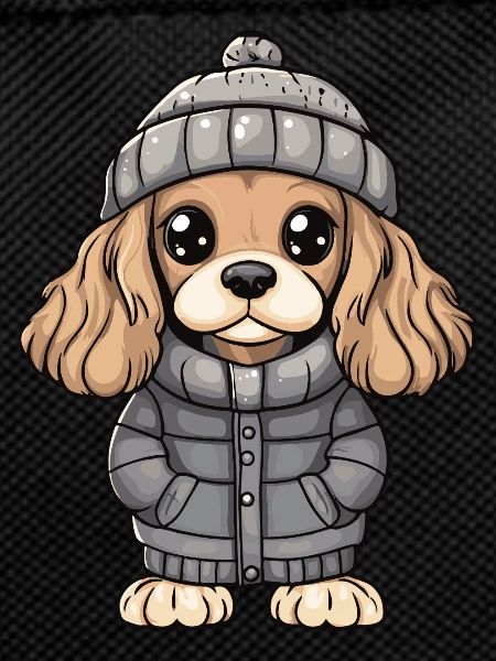 Cocker Spaniel Dog Winter