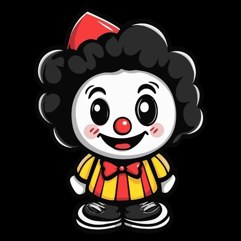 Halloween Clown Cartoon