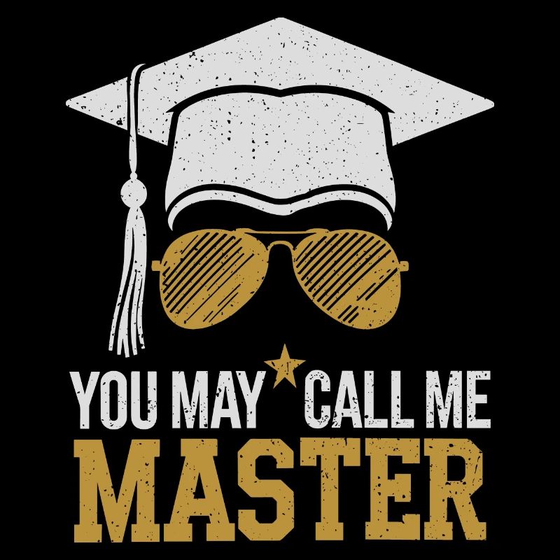 Funny design for the master's degree