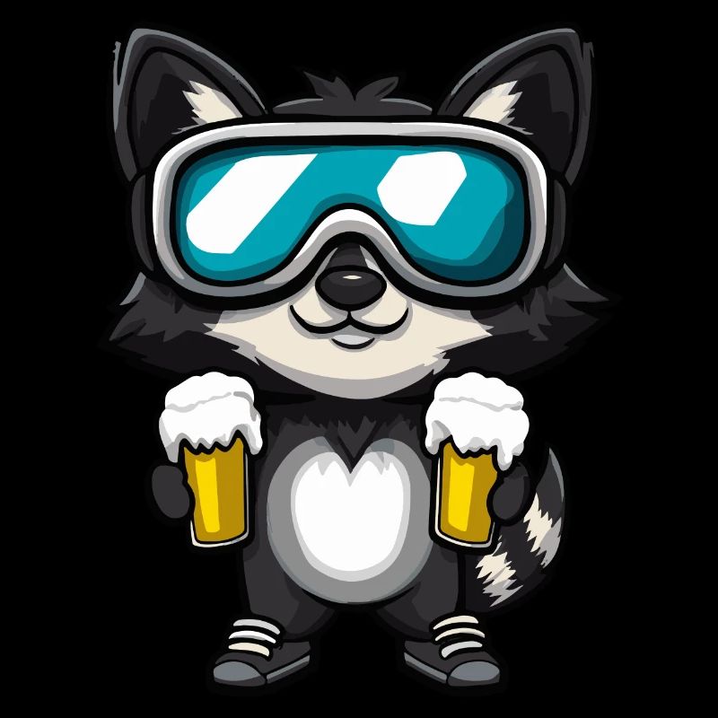Raccoon Ski Beer