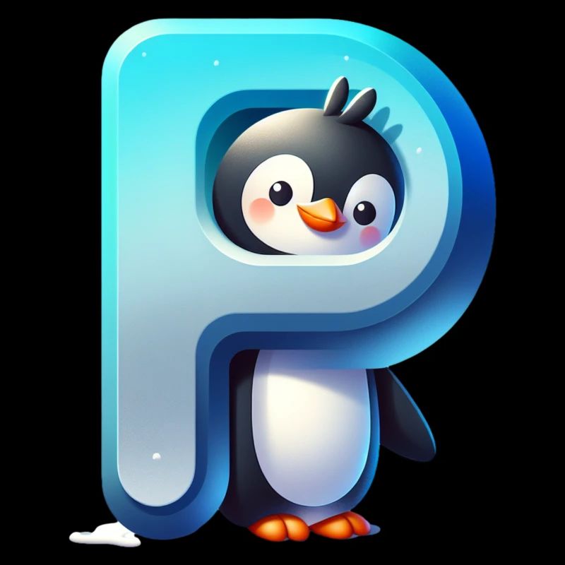 Penguin Playful P