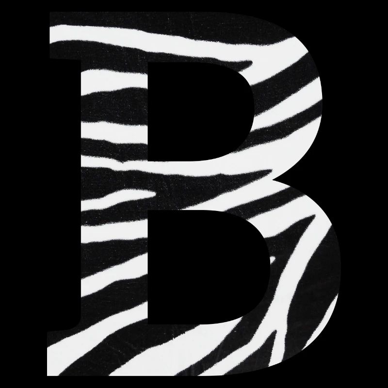Buchstabe b Zebra