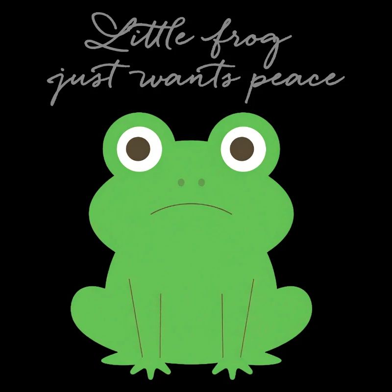 Frosch,trauriger Blick,illustration,frosch