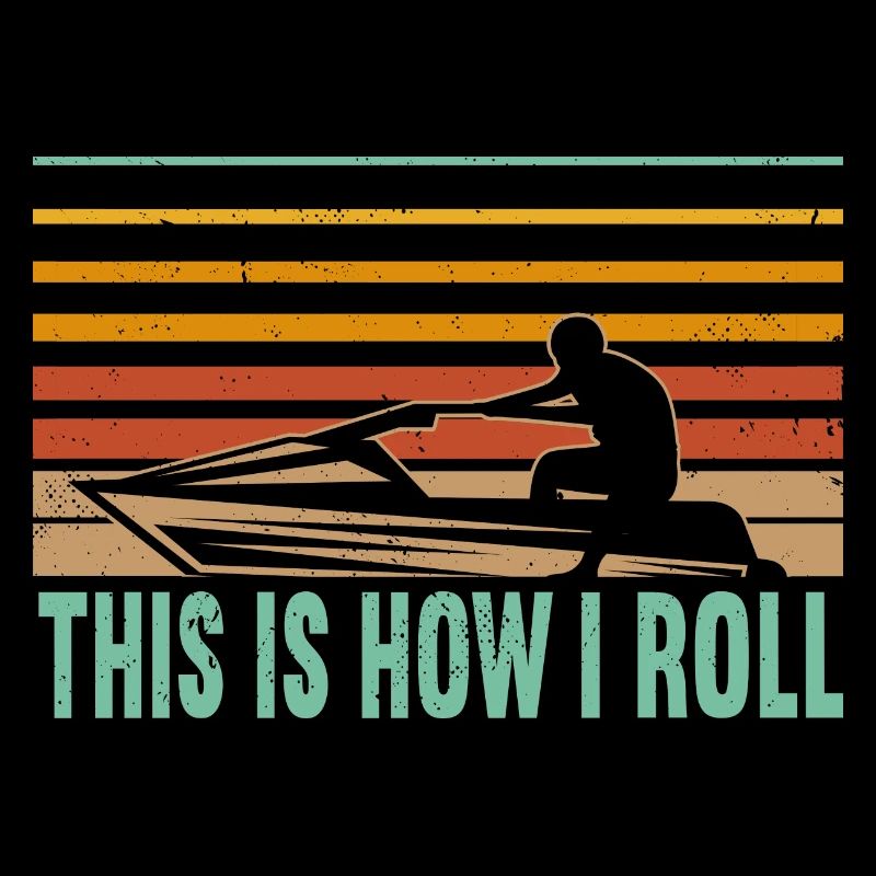 How I Roll jet skiing