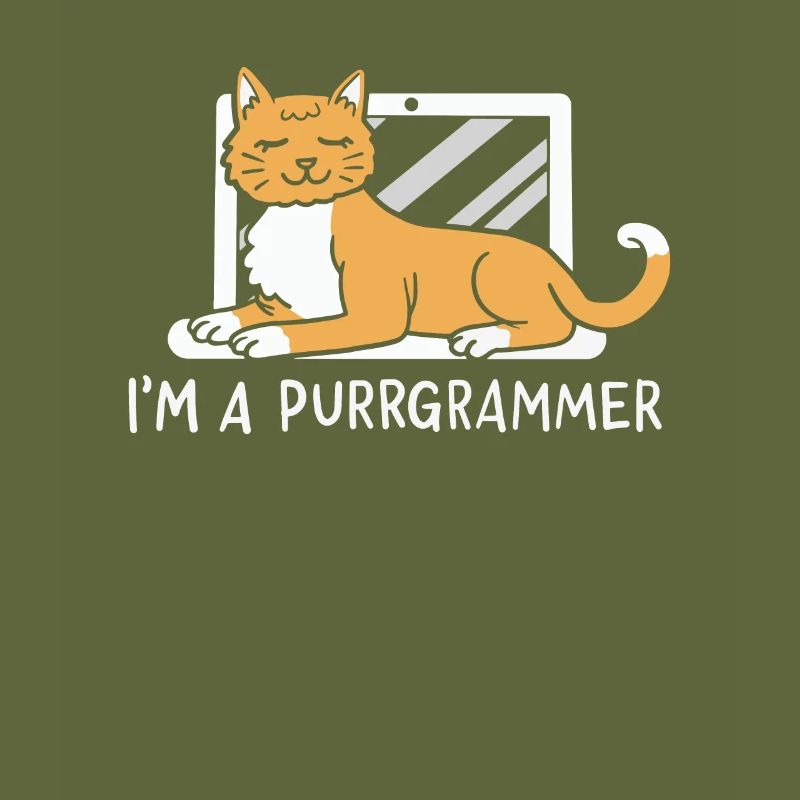 I'm A Purrgrammer Für Computer Programmierer