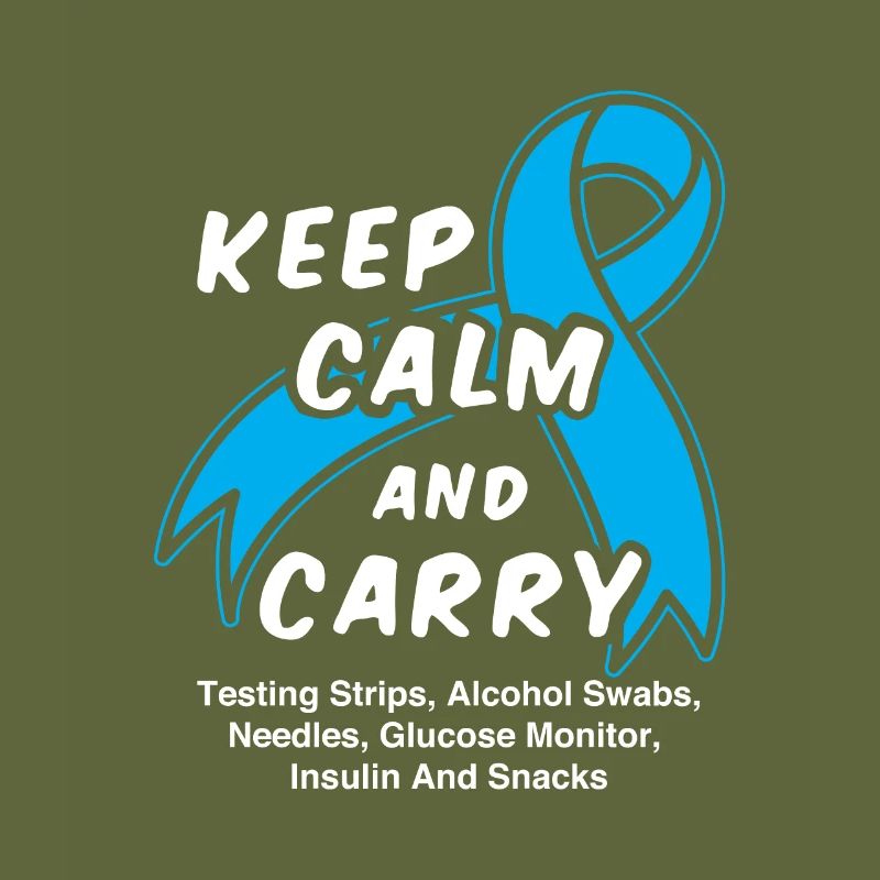 Keep Calm And Carry Testing Strips