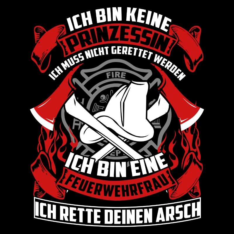 Feuerwehrfrau - Retten