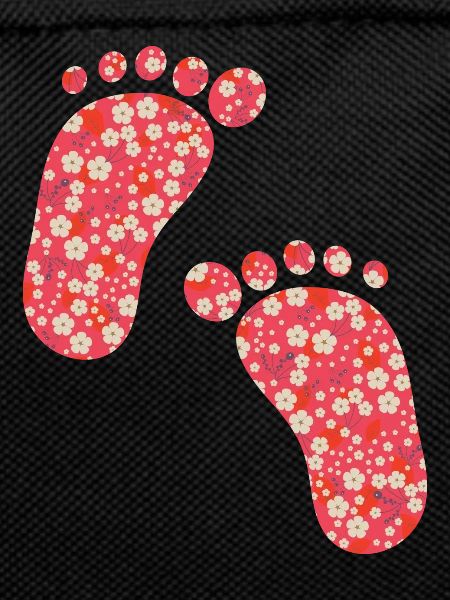 red liberty footprints
