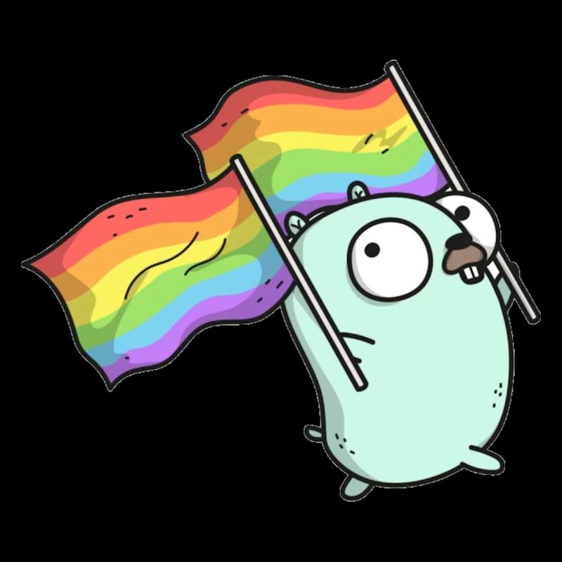 Pride gopher