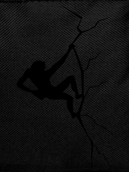 crack climbing