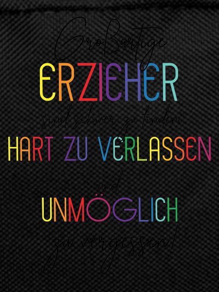 Abschied Erzieher