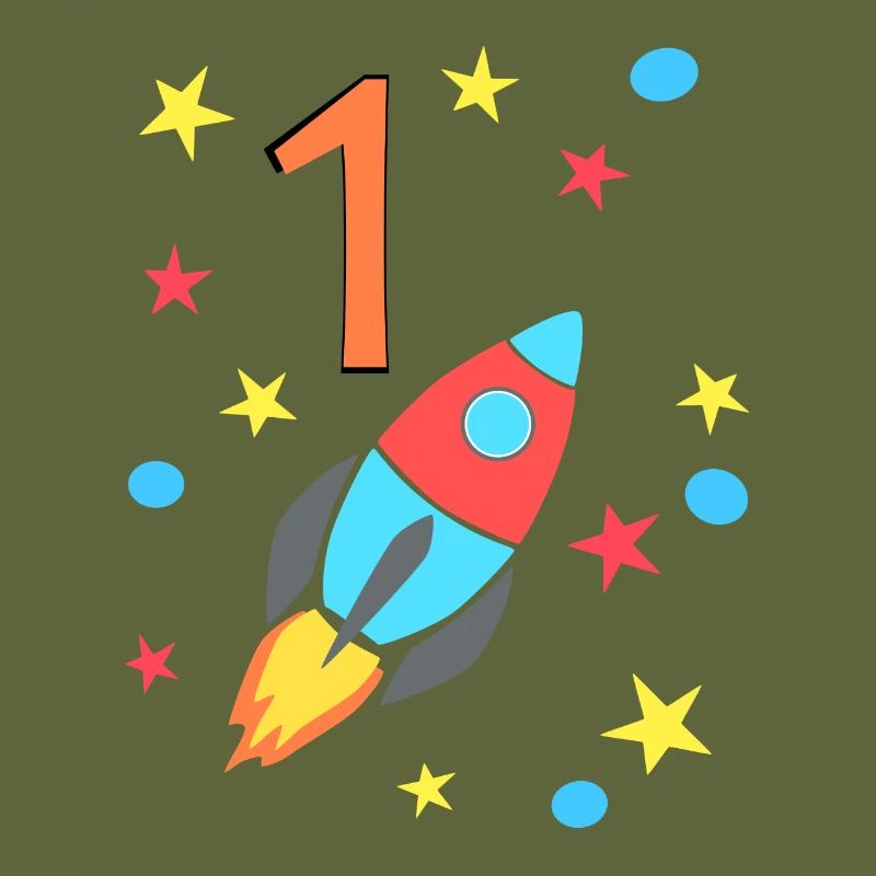 Birthday Rocket 1