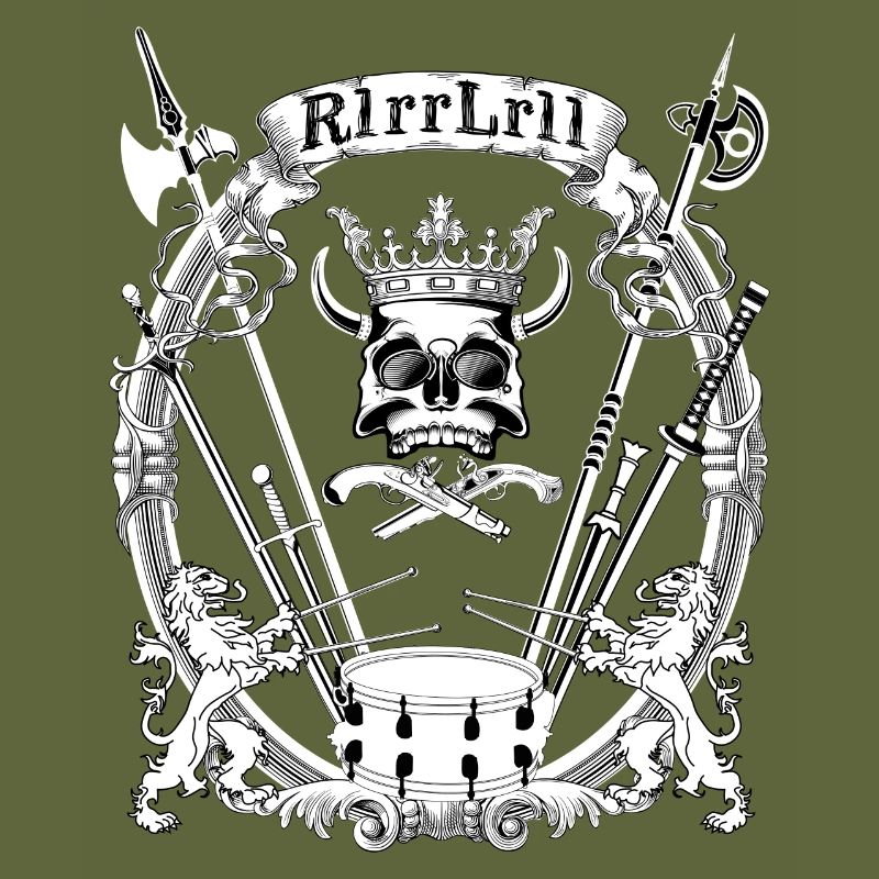 Drummer Schlagzeuger Paradiddle