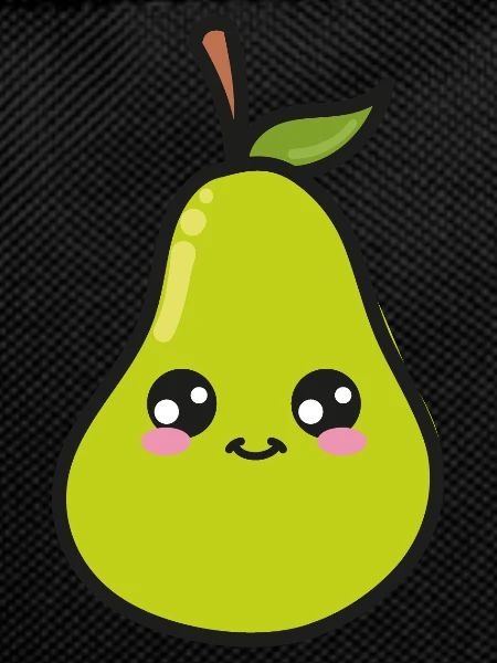 Pear Cute Kawaii