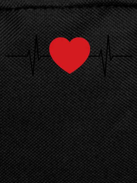 Heartbeat Heart Red