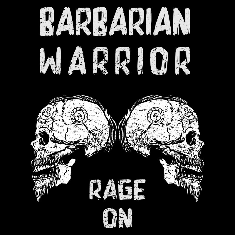Barbarian Warrior Viking Rage Mode on Valhalla