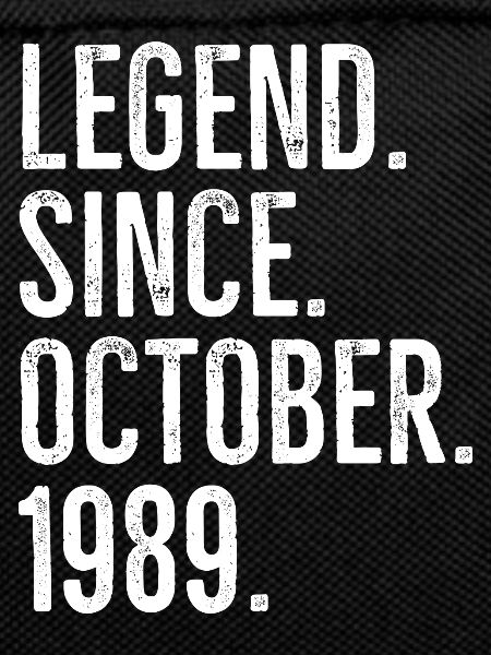 Legend Since October 1989