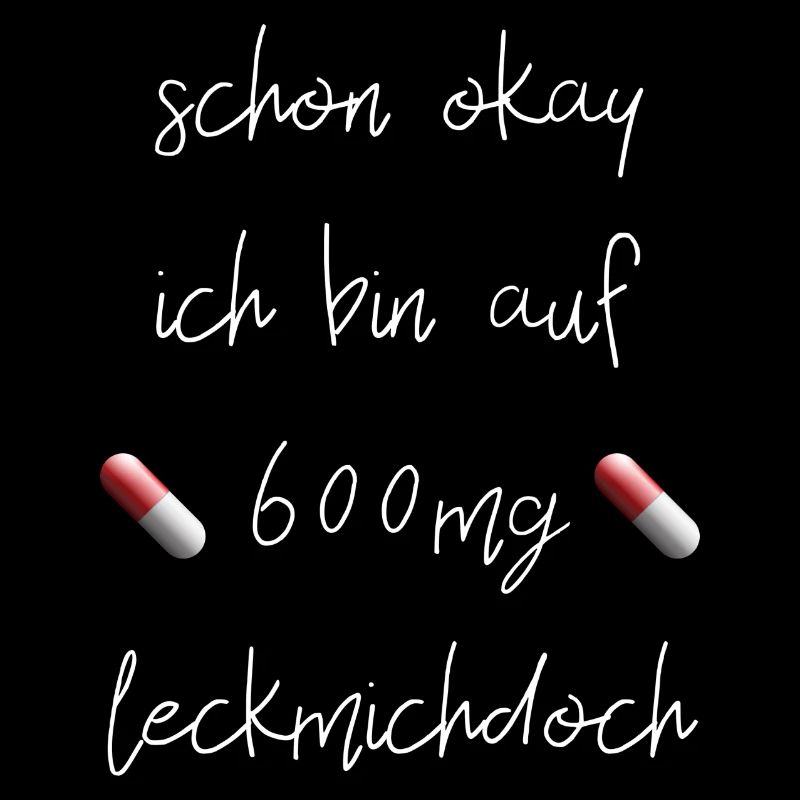 Büro lustiger Spruch Laune Geschenkidee Medikament