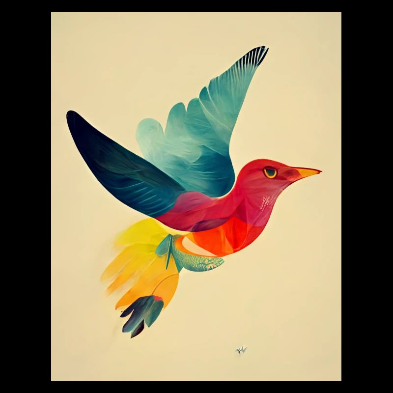 Flying bird