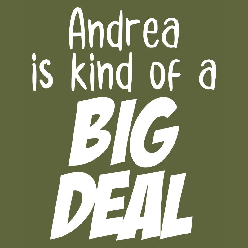 Andrea est un peu une grosse affaire