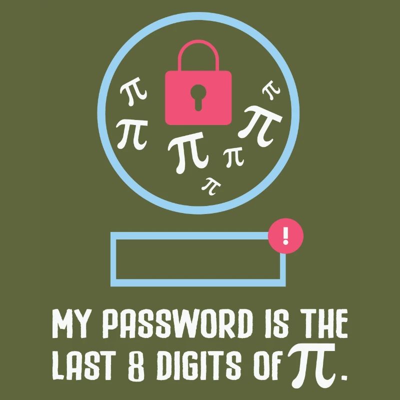 Math Teacher My Password is the Last 8 Digits of