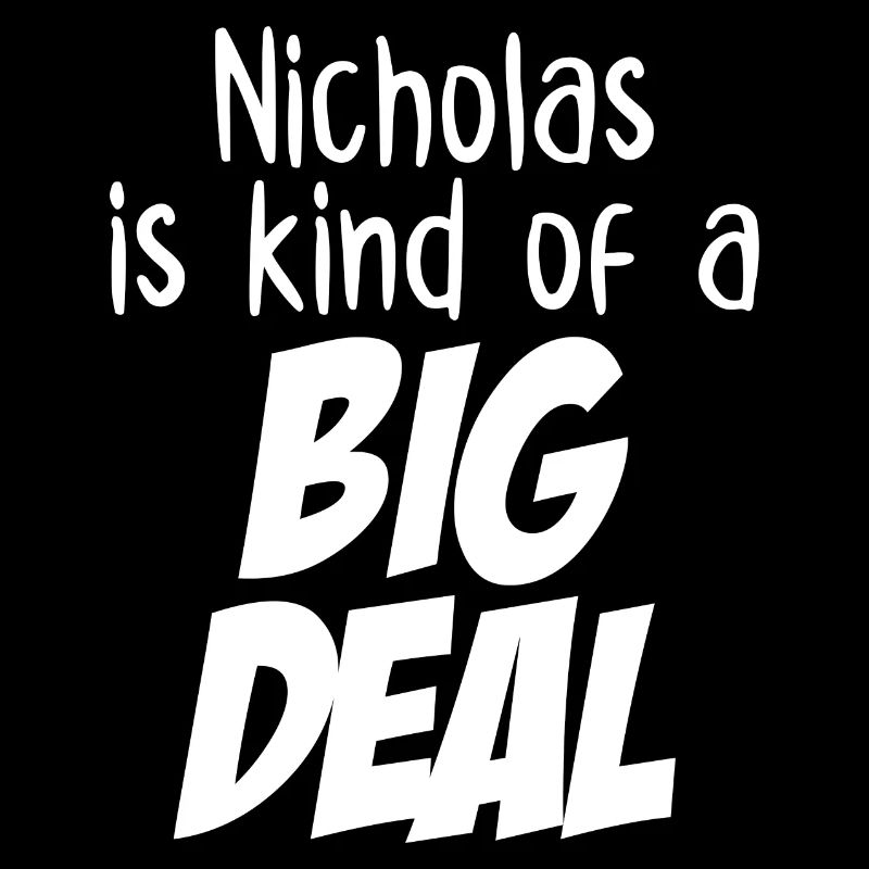 Nicholas est un peu un gros problème
