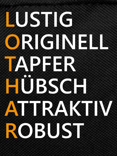 Lothar Name Geschenk