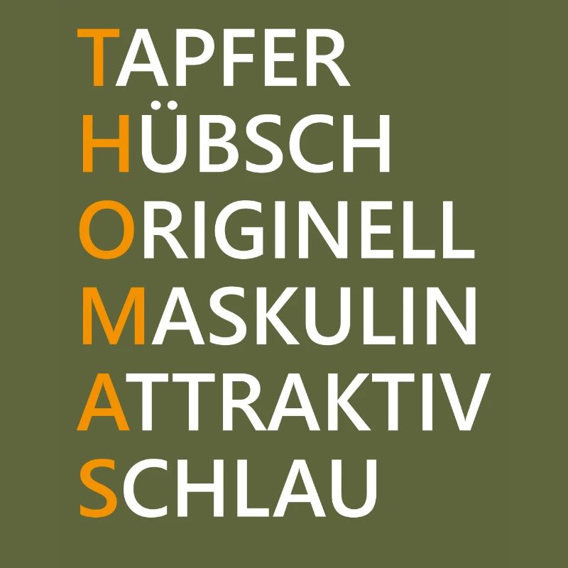 Thomas Name Geschenk