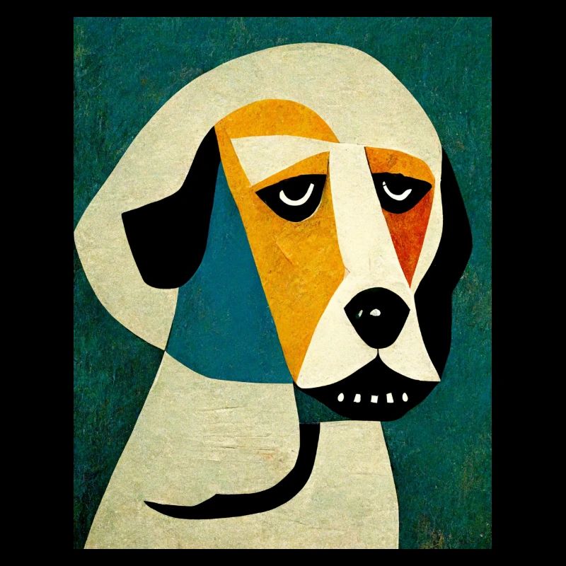 Hund abstrakt