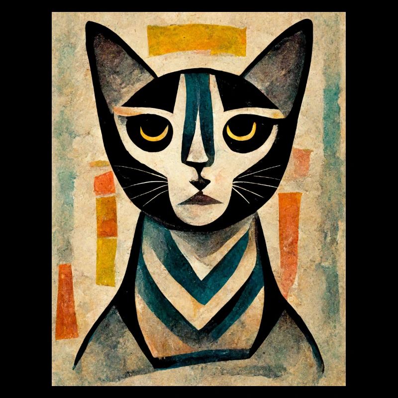 Katze abstrakt