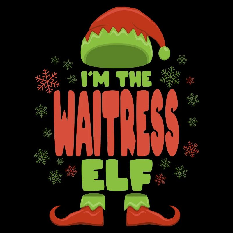 Serveuse Elfe de Noël