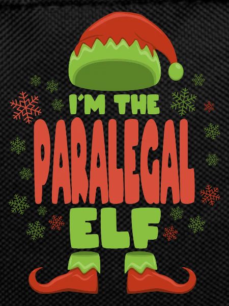 Paralegal Christmas Elf