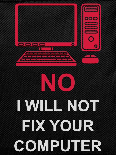 not fix your computer