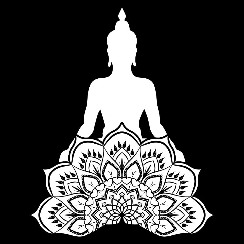Buddha Mönch Namaste Buddhaful Tag I Geschenk