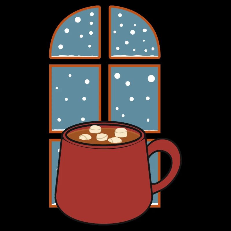 Chocolat chaud en hiver, randonnée confortable en
