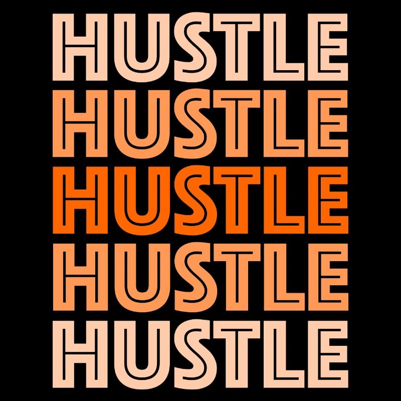 HUSTLE Gradient Design