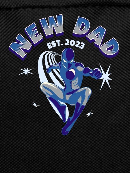 Expectant Daddy Super Dad Cartoon