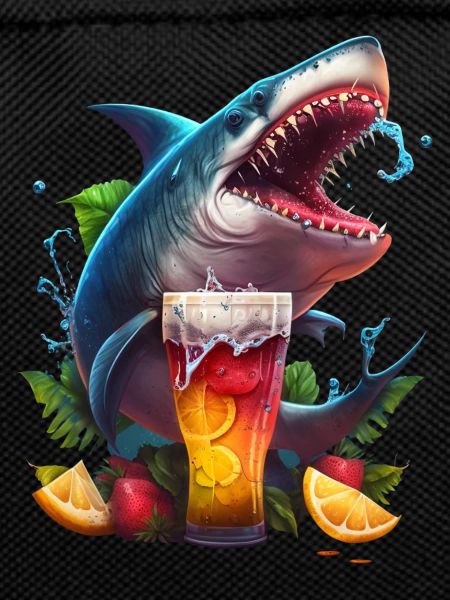 Beer-loving shark
