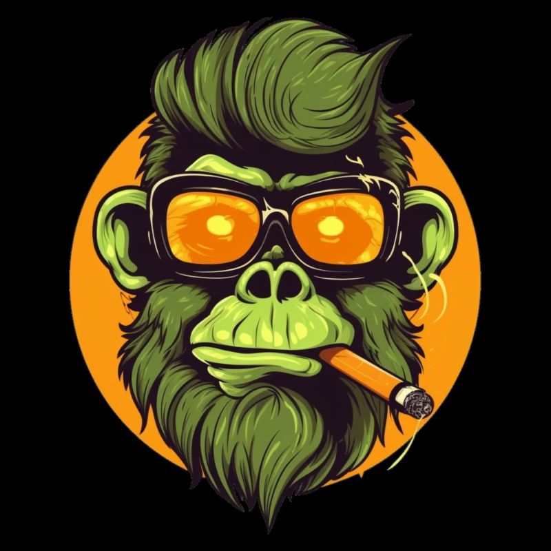Smoking Ape No. One