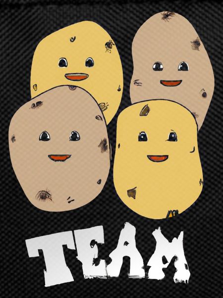 Potato Team Comic Style