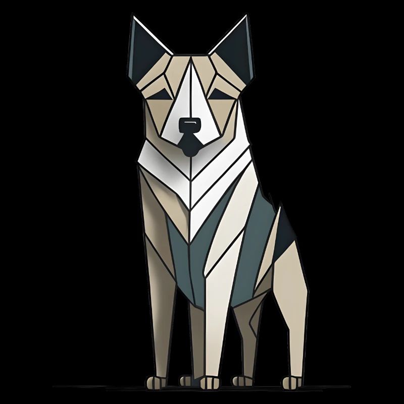 Minimalistic Dog