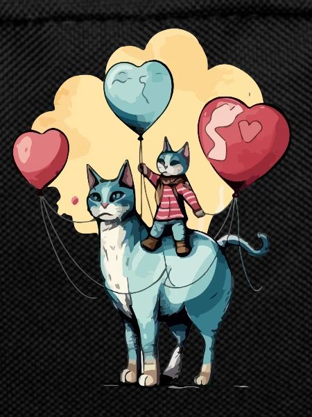 Cat father and son