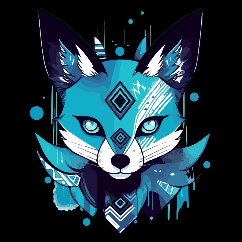 Azi the blue fox