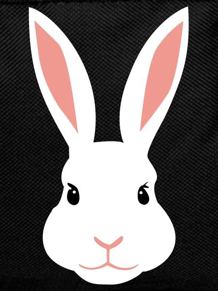 White female rabbit