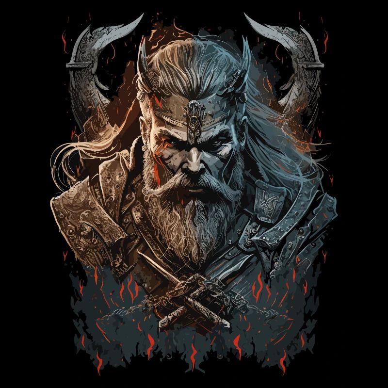 Viking - evil Viking Odin Valhalla