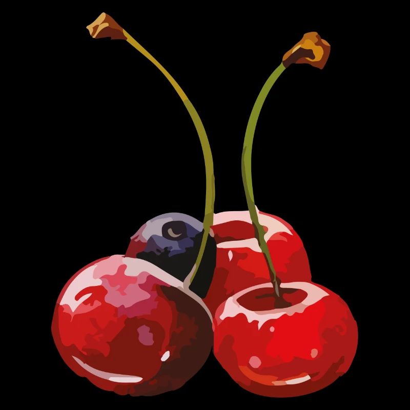 Cherries Blueberries
