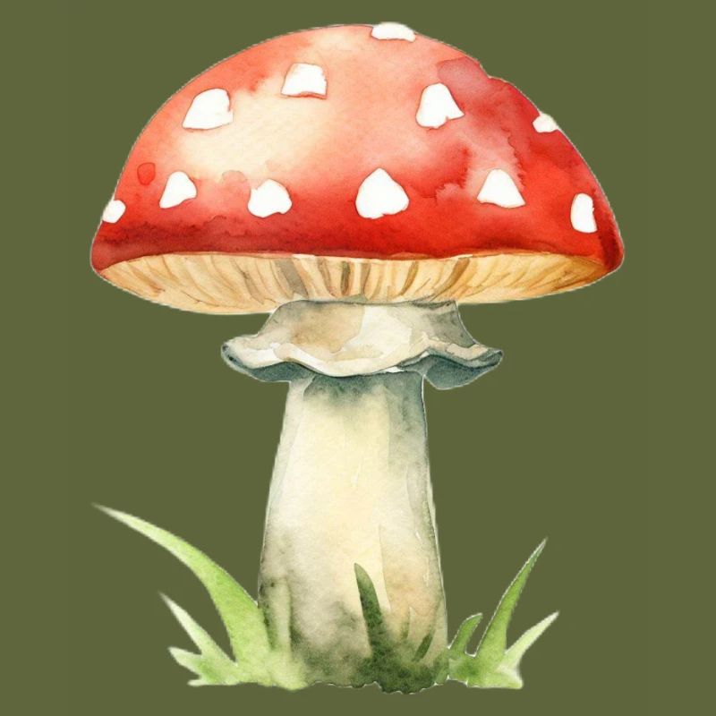 Red mushroom toadstool