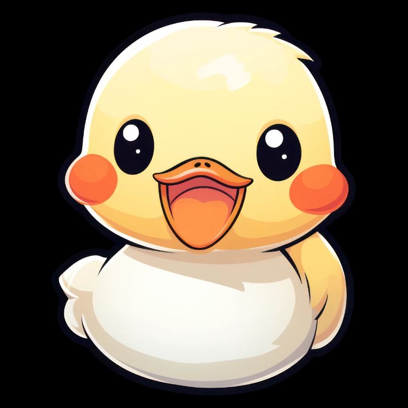 cute little duck